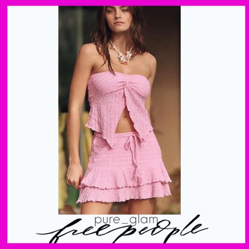 Free People skirt set summer
